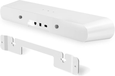 Soundbar Wall Mount for Sonos Ray, Hidden Low-Profile Floating Bracket, For Sonos Ray Mount Above or Below TV, Custom Heavy-Duty Steel Support, Easy Installation, Mounting Hardware Included, Black in Kuwait