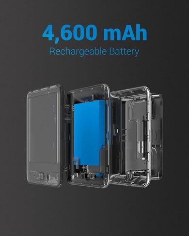 كاميرا EZVIZ 1080P لعرض الباب بالفيديو مع شاشة عرض ملونة مقاس 4.3 بوصة، رنين مدمج، بطارية قابلة لإعادة الشحن، عرض التطبيق، محادثة ثنائية الاتجاه، كشف حركة PIR، غلاف معدني، سحابة/SD (DP2C) in Kuwait