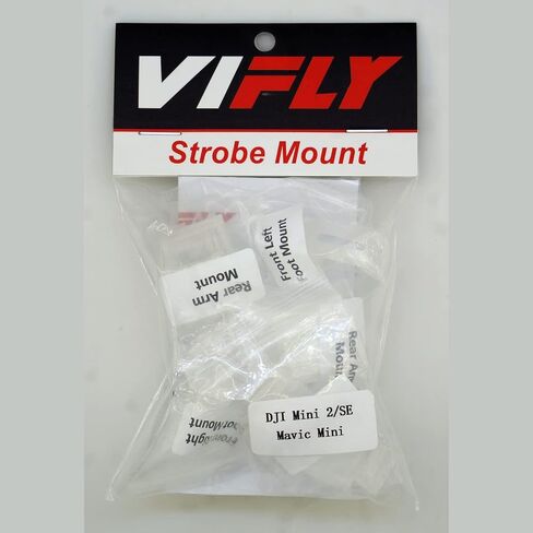 Strobe Mount for DJI Mini 4 Pro, 3 Sets Including 1 Front Arm Mount, 1 Top Mount and 1 Rear Arm Mount in Saudi Arabia
