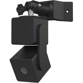 Koroao Wall Corner Mount for Wyze Cam Pan/Wyze Cam Pan V2/Wyze Cam Pan v3，Compatible with Other Cameras with 1/4 Screw Mount (2Pack，Black)