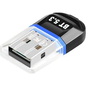 محول بلوتوث للكمبيوتر الشخصي USB Dongle: مستقبل إرسال لاسلكي مزدوج الوضع لجهاز كمبيوتر يعمل بنظام Windows - لسماعة رأس ماوس لوحة المفاتيح in Kuwait