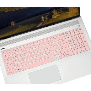 غطاء لوحة مفاتيح لـ 15.6 بوصة HP Envy x360 2 في 1 مع قارئ بصمات الأصابع 15M-ED0013DX ED0023DX EE0013DX EE0023DX، HP Envy 17T 17M-CG0013DX 17t-CG000/CG100/g0019NR 17.3 بوصة لوحة المفاتيح - شفاف in Kuwait