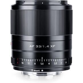 VILTROX 28mm F4.5 XF Lens Pancake X-Mount Lens Auto Focus 28 mm f/4.5 XF Chips-Size Wide Angle Lens Compatible with Fujifilm X-Mount Cameras X-A1 X-A2 X-A3 X-A5 X-H1 X-T1 X-T100 X-PRO1 and More