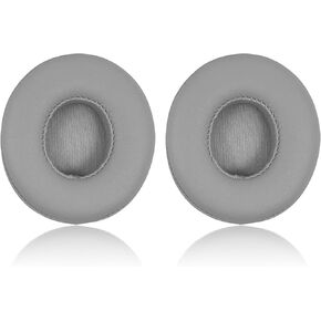 Replacement Ear Pads for Beats Solo 2 and Solo 3 by Niukeke, Headphone Ear Covers with High Density Memory Foam, Soft Leather, Adaptive Noise Cancelling Headphones Replacement Earpads Cushions