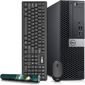 أجهزة الكمبيوتر المكتبية Dell OptiPlex 7070 Windows 11، الجيل التاسع Intel 6 Core i5-9500، 32 جيجابايت DDR4 Ram 512 جيجابايت SSD، شبكة WiFi مدمجة لاسلكية 6e AX210، Bluetooth 5.2، دعم شاشة Dule (متجدد) in Kuwait