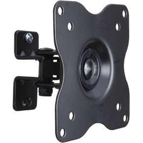 VideoSecu ML411B Adjustable Tilt Swivel Rotation TV Wall Mount Bracket for 19" to 42" LCD LED TV and Monitor (Max 44 lbs, VESA 100/75) Black 1FF in Kuwait