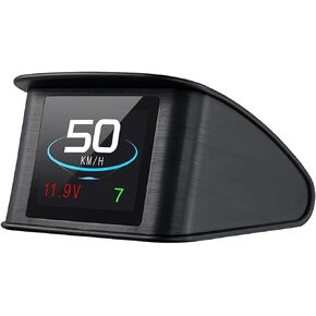 Lttrbx. T600 Universal Car HUD Head Up Display Digital GPS Speedometer with Speedup Test Brake Test Overspeed Alarm TFT LCD Display for All Vehicle in Saudi Arabia