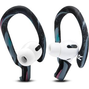 WC HookZ - خطافات فوق الأذن مطورة لأجهزة AirPods Pro وAirPods 1 و2 و3-2 متضمنة في العبوة، خطاف فريد من نوعه على اليسار واليمين، لا يتناسب مع النظارات، مصنوع بواسطة Wicked Cushions | الشتاء الأبيض in Saudi Arabia