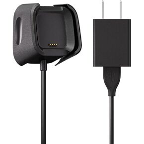 Dismau Charger for Fitbit Versa 2, Replacement Charging Cable Dock Cradle with 3.3ft USB Cord for Fitbit Versa 2 Smartwatch