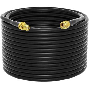onelinkmore 75ft RG58 SMA Extension Cable, Male to Female, 50 Ohm RF in Kuwait