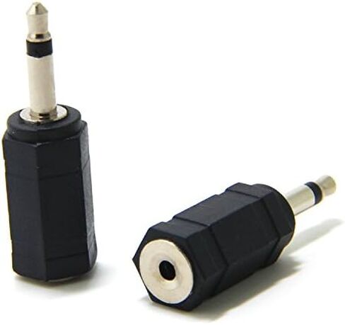 Ancable 2-Pack 3.5mm Mono Plug to 2.5mm Mono Jack Adapter in Saudi Arabia