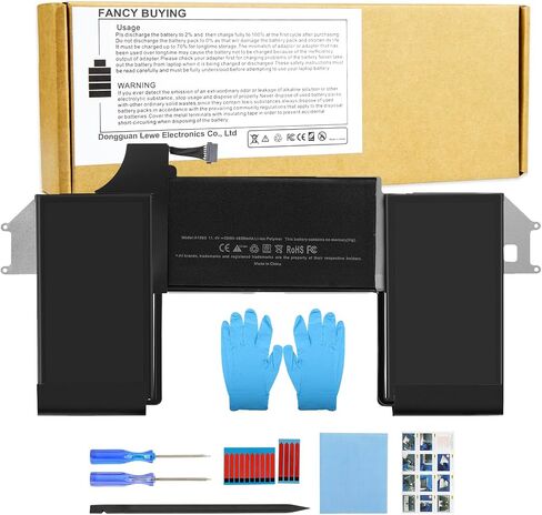 بطارية كمبيوتر محمول A1965 لجهاز MacBook Air 13 بوصة Retina A1932 (2018 2019، أوائل 2020) A2179 EMC 3184 3302 MacBook Air8,1 8,2 9,1 MRE82 MRE92 MVFH2 MWTJ2 MVH22 MVFM2 MVFK2 MREE2 MREC2 MREA2 MREF2 MUQT2 MUQU2 in Saudi Arabia
