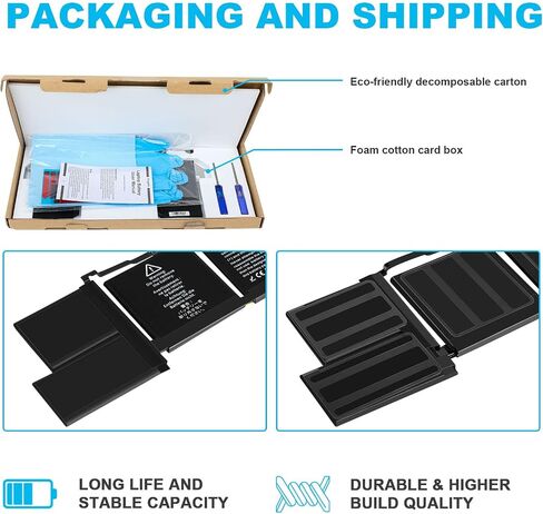 بطارية كمبيوتر محمول A1965 لجهاز MacBook Air 13 بوصة Retina A1932 (2018 2019، أوائل 2020) A2179 EMC 3184 3302 MacBook Air8,1 8,2 9,1 MRE82 MRE92 MVFH2 MWTJ2 MVH22 MVFM2 MVFK2 MREE2 MREC2 MREA2 MREF2 MUQT2 MUQU2 in Saudi Arabia