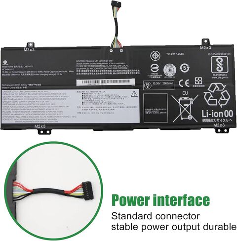 JIAZIJIA L18C4PF3 5B10T09081 5B10W67415 استبدال بطارية الكمبيوتر المحمول لينوفو IdeaPad C340-14API C340-14IWL S540-14API S540-14IML S540-14IWL Series L18M4PF4 5B10W67417 L18M4PF3 L18C4PF4 15.36 فولت 45 وات في الساعة in Saudi Arabia