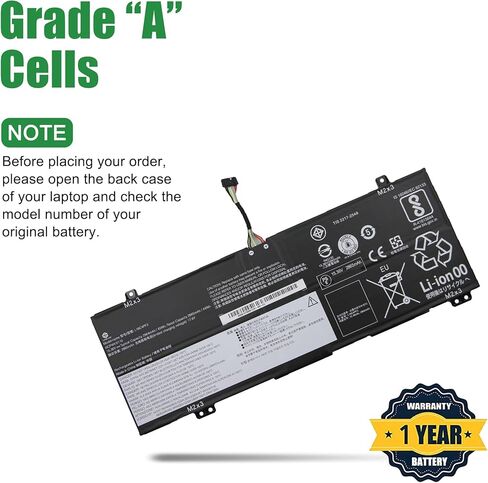 JIAZIJIA L18C4PF3 5B10T09081 5B10W67415 استبدال بطارية الكمبيوتر المحمول لينوفو IdeaPad C340-14API C340-14IWL S540-14API S540-14IML S540-14IWL Series L18M4PF4 5B10W67417 L18M4PF3 L18C4PF4 15.36 فولت 45 وات في الساعة in Saudi Arabia