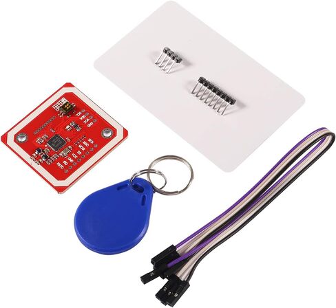 5 قطع PN532 NFC NXP وحدة تحديد الهوية بموجات الراديو V3 مجموعة المستخدم قارئ اتصالات قريب المجال مجموعة وحدة الكتابة I2C SPI HSU مع بطاقة مفتاح بطاقة S50 بيضاء للهاتف الذكي راسبيري باي يمكنك تركيبه in Kuwait