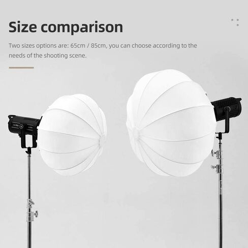 Godox CS-65D 26 Inch Lantern Softbox Soft Light with Bowens Mount Extends for Godox SL-60W VL150/VL200/VL300/SL150WII/SL200WII/UL150 LED Video Lights and Other Bowens Mount Light in Saudi Arabia