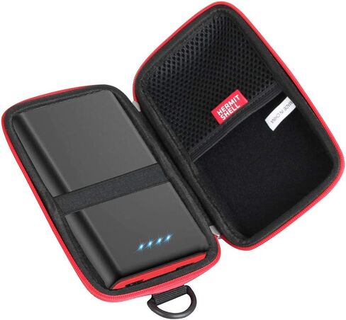 Hermitshell Hard Travel Case for Ekrist/LanLuk Portable Charger Power Bank 25800mAh(Black) in Saudi Arabia