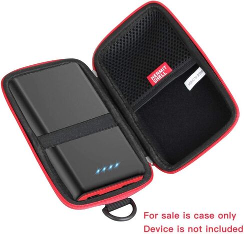 Hermitshell Hard Travel Case for Ekrist/LanLuk Portable Charger Power Bank 25800mAh(Black) in Saudi Arabia