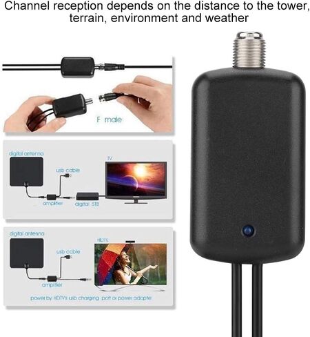 مستقبل مضخم اشارة هوائي التلفزيون 25 ديسيبل، هوائي تلفزيون رقمي USB in Kuwait