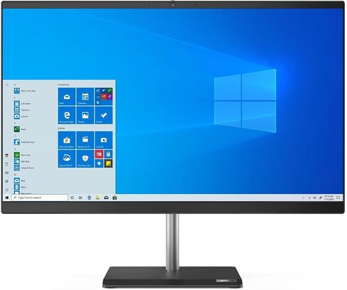 كمبيوتر مكتبي Lenovo Business الكل في واحد مقاس 23.8 بوصة FHD IPS (6-Core Intel i5-10400، ذاكرة الوصول العشوائي 32 جيجابايت، 512 جيجابايت SATA SSD، AC WiFi، قارئ SDXC، RJ-45، Win 11 Pro) مع Dockztorm Hub in Kuwait