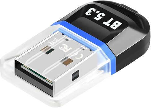 محول بلوتوث للكمبيوتر الشخصي USB Dongle: مستقبل إرسال لاسلكي مزدوج الوضع لجهاز كمبيوتر يعمل بنظام Windows - لسماعة رأس ماوس لوحة المفاتيح in Kuwait