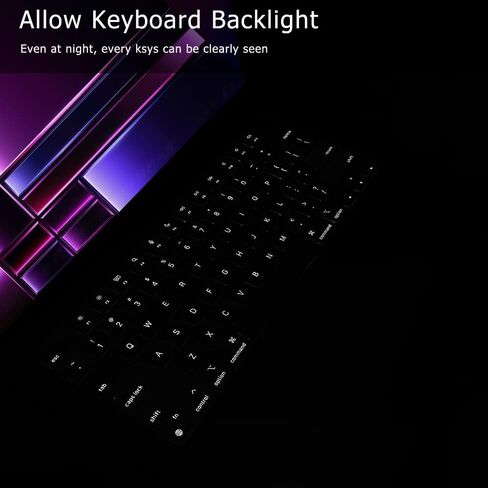 غطاء كيبورد شفاف لجهاز ماك بوك اير 15.3 انش 13.6 انش A2941 2681 M2 رقاقة تم إصداره في يونيو. ملحقات حماية رفيعة للغاية مصنوعة من البولي يوريثين الحراري بتصميم امريكي/كاليفورنيا 2023 in Kuwait