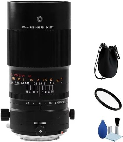 TTArtisan إطار كامل 100 مم F2.8 عدسة ماكرو قابلة للإمالة لكاميرات Sony E Mount بدون مرآة A7MIV A7MIII A7C A7SIII A7R A7RII a6300 a6400 a6500 NEX-3N 5N 5T 5R in Saudi Arabia