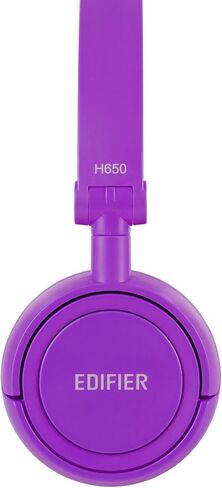 Edifier H650 Hi-Fi On-Ear Headphones - Noise-isolating Foldable and Lightweight Headphone - Fit Adults and Kids - Orange in Saudi Arabia