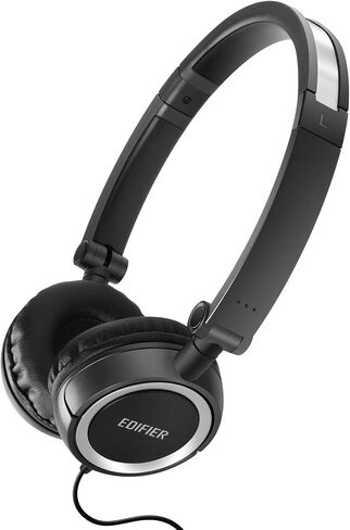 Edifier H650 Hi-Fi On-Ear Headphones - Noise-isolating Foldable and Lightweight Headphone - Fit Adults and Kids - Orange in Saudi Arabia