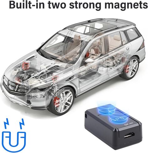 جهاز تتبع GPS صغير للسيارة، جهاز تتبع GPS للمركبات، جهاز تتبع GPS مغناطيسي محمول في الوقت الحقيقي، متتبع موقع التغطية العالمية الكاملة للسيارة والشاحنات/الشخص. لا يوجد اشتراك مطلوب 2024 الوضع الجديد in Kuwait