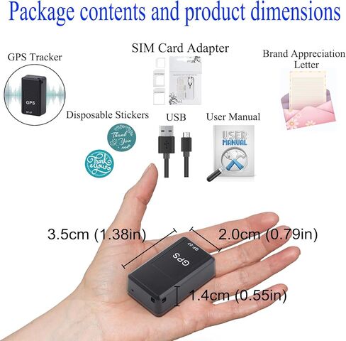 جهاز تتبع GPS صغير للسيارة، جهاز تتبع GPS للمركبات، جهاز تتبع GPS مغناطيسي محمول في الوقت الحقيقي، متتبع موقع التغطية العالمية الكاملة للسيارة والشاحنات/الشخص. لا يوجد اشتراك مطلوب 2024 الوضع الجديد in Kuwait