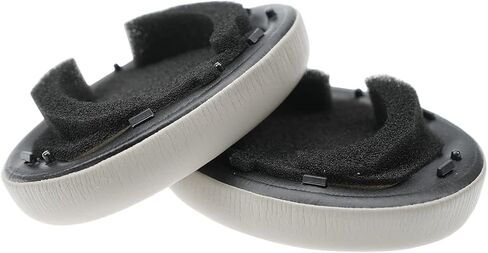 وسائد أذن بديلة لسماعات سوني WH-1000XM3، مع جلد ناعم الملمس، وإسفنج ميموري عازل للضوضاء (فضي) in Kuwait