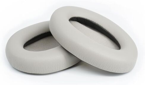 وسائد أذن بديلة لسماعات سوني WH-1000XM3، مع جلد ناعم الملمس، وإسفنج ميموري عازل للضوضاء (فضي) in Kuwait