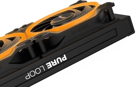 be quiet! Pure Loop 2 FX 360mm, CPU Liquid Cooler, ARGB LED Illumination, 3X Light Wings PWM high-Speed Fan -BW015 & Light Wings 120mm PWM high-Speed, Premium ARGB Cooling Fan, 4-Pin, BL073,Black in Saudi Arabia