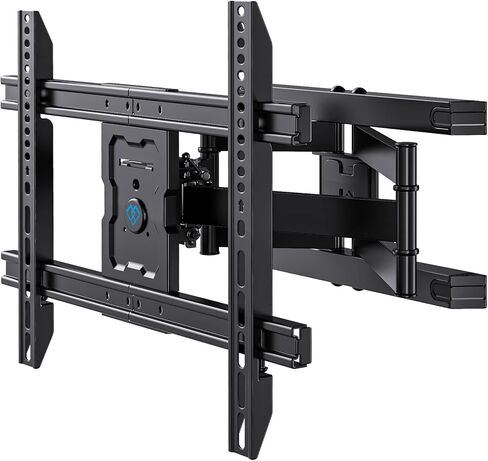 بيرسميث حامل تلفزيون يثبت على الحائط بحركة كاملة لاجهزة التلفزيون مقاس 37-80 بوصة حتى وزن 132 باوند، اذرع مفصلية مزدوجة، اقصى فيسا 600×400، مسامير خشبية 16 انش، PSLFK5 in Kuwait