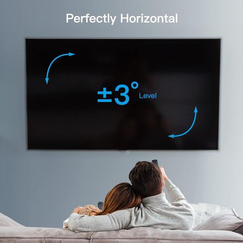 بيرسميث حامل تلفزيون يثبت على الحائط بحركة كاملة لاجهزة التلفزيون مقاس 37-80 بوصة حتى وزن 132 باوند، اذرع مفصلية مزدوجة، اقصى فيسا 600×400، مسامير خشبية 16 انش، PSLFK5 in Kuwait