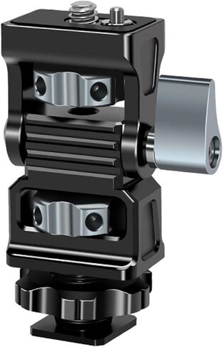 حامل شاشة الكاميرا، دوران 360 درجة وإمالة 180 درجة، حامل شاشة ميدانية للكاميرا مع دبوس مزدوج على شكل حذاء بارد متوافق مع شاشة 5 بوصات و7 بوصات، شاشة Feelworld/ATOMOS/SmallHD in Kuwait