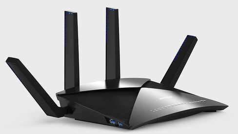 NETGEAR Nighthawk X10 AD7200 802.11ac/ad Quad-Stream WiFi Router, 1.7GHz Quad-core Processor, Plex Media Server, Compatible with Amazon Alexa (R9000) (Renewed) in Kuwait