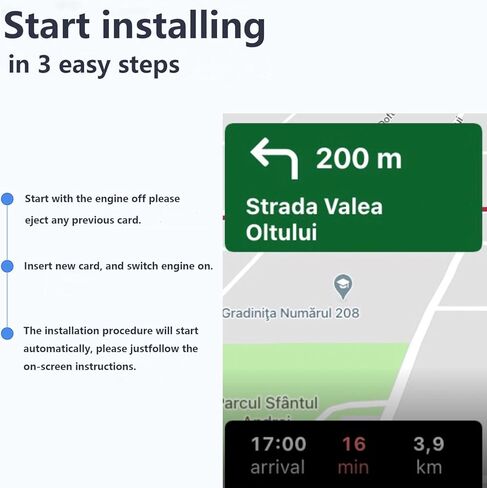 بطاقة SD للملاحة احدث اصدار 2023 تناسب سيارة تويوتا لتحديد المواقع وتحديث خريطة الولايات المتحدة وكندا 86271-0E075 متوافقة مع بريوس 4 رانر افالون كامري in Kuwait