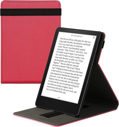 kwmobile Cover Compatible with Amazon Kindle Paperwhite 11. Generation 2021 - Case with Strap + Stand - Petrol in Kuwait