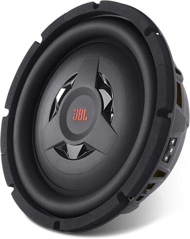 JBL Club WS1000 - 10" shallow mount subwoofer w/SSI™ (Selectable Smart Impedance) switch from 2 to 4 ohm, Black in Saudi Arabia