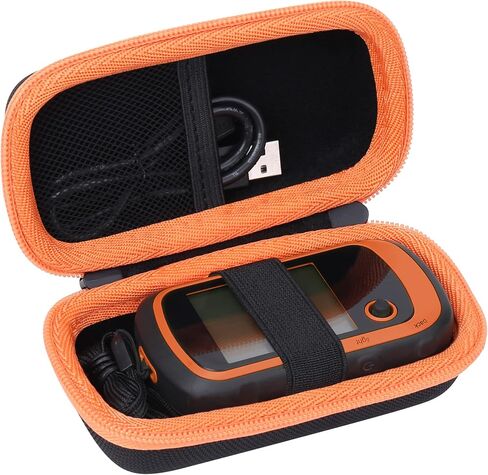 حقيبة حمل صلبة بديلة لجهاز Garmin eTrex 20/20x/30x/22x/32x GPS المحمول من Aenllosi (سحاب أسود) in Kuwait