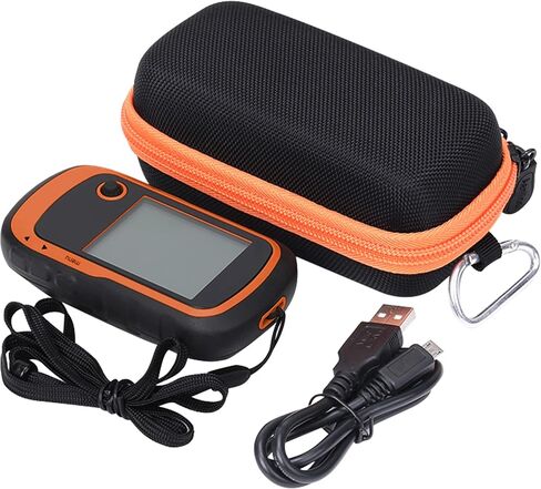 حقيبة حمل صلبة بديلة لجهاز Garmin eTrex 20/20x/30x/22x/32x GPS المحمول من Aenllosi (سحاب أسود) in Kuwait