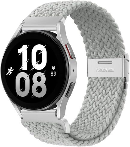 سوار Eweison 20 مم رياضي بحلقة متوافقة مع ساعة Samsung Galaxy Watch 6 5 4 بسوار 40 مم 44 مم/ساعة 5 Pro 45 مم/ساعة Galaxy 4 6 حزام كلاسيكي 42 مم 46 مم 43 مم 47 مم/ساعة 3 41 مم/أكتيف 2 حزام مضفر للنساء والرجال in Kuwait