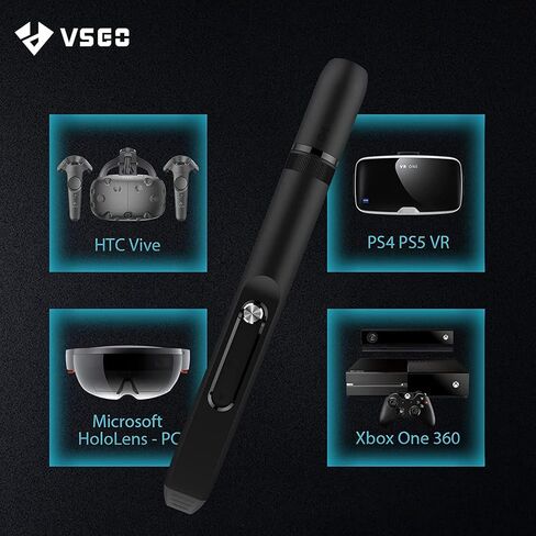 قلم تنظيف العدسات الاحترافي من VSGO مع فرشاة عدسة ناعمة وكربون بصري نانو متوافق مع ريفت S/اتش تي سي في/كوزموس سماعة بدون طيار وعدسة الكاميرا والغبار والعدسات البصرية وتنظيف بصمات الأصابع in Kuwait