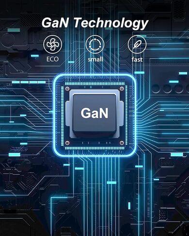 شاحن USB c بقدرة 65 وات، شاحن GaN PD 3.0 من النوع c، كتلة شحن سريعة قابلة للطي 3 منافذ لأجهزة MacBook Pro/Air، iPad Pro، أجهزة الكمبيوتر المحمولة، الأجهزة اللوحية، Galaxy S23، Dell XPS 13، Note 20/10+، iPhone 14/Pro، Steam Deck أسود in Kuwait