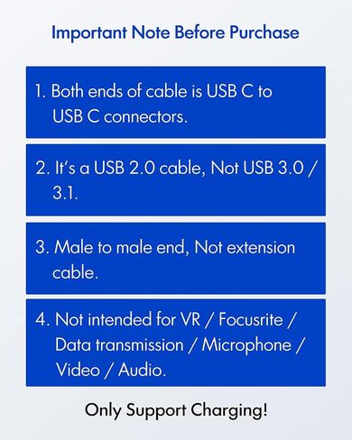 [عبوتان، 10 أقدام] كابل USB C طويل إلى USB C، سلك شاحن سريع 60 وات من النوع C متوافق مع Samsung Galaxy S23 S22 S21 S20 Ultra Plus 5G Note 20 10 A80 A75 A72، Pixel 7 7pro 6 5 3 4a XL، Pad Air/ طليعة in Kuwait