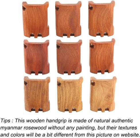 NICEYRIG Cage Kit for Sony Alpha A6300 /A6400/ A6100/A6000, with Wooden Handgrip - 109 in Saudi Arabia