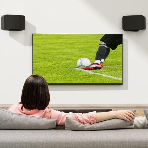 WALI Speaker Wall Mount Brackets for SONOS Play 5 Gen2 (1 Pack, Black) in Saudi Arabia